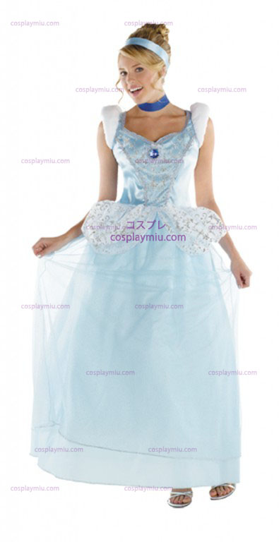 Mujers Disney Deluxe Cinderella Disfraces