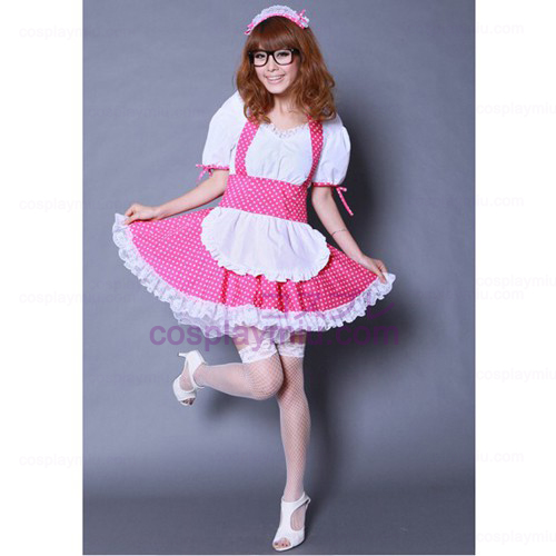 K-ON Pink Cosplay Disfraces Maid