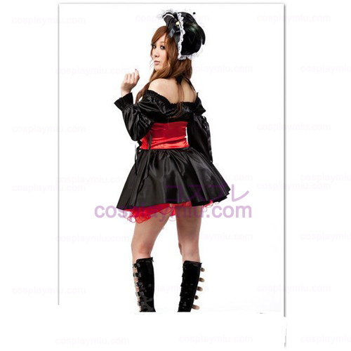 Caribbean Off-The-Shoulder Princess Skirt Lolita Disfraces Maid