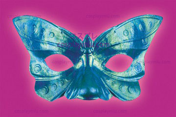 Butterfly Iridescent Eye Mask