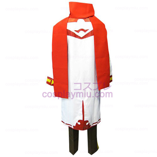 Vocaloid Akaito Red and White Trajes Cosplay