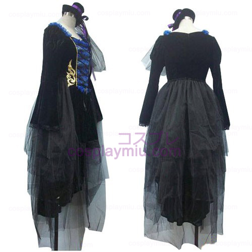 Vocaloid Mujeres black Trajes Cosplay
