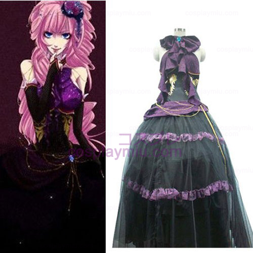 Vocaloid Mujer black Trajes Cosplay