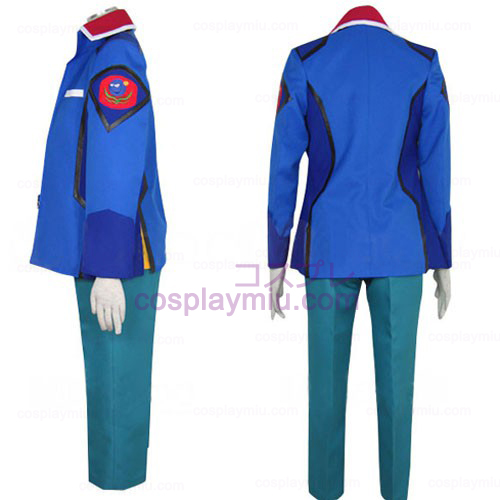 Gundam Seed Destiny Earth Alliance Male Uniform Trajes Cosplay