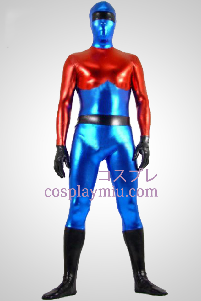 Optimus Prime Shiny Metallic Superhero Zentai Suit