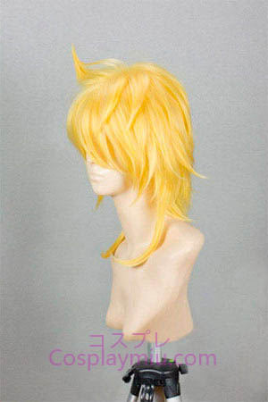 Vocaloid Len OnVocal longitud media peluca de Cosplay