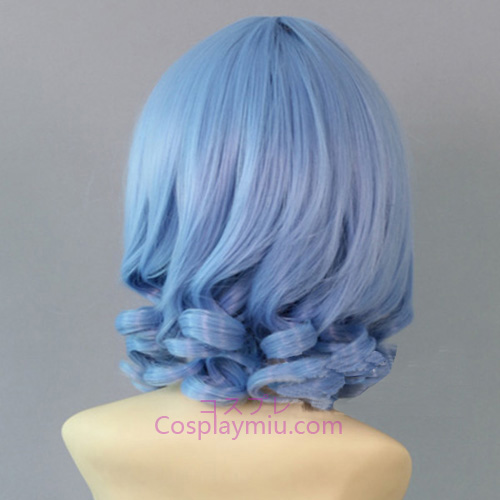 Touhou Project Remilia Scarlet Light Blue corto peluca cosplay
