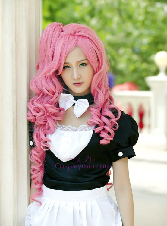 Lindo Vocaloid Luka largo cosplay peluca