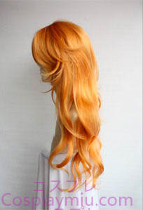 Bleach Matsumoto Rangiku largo cosplay peluca