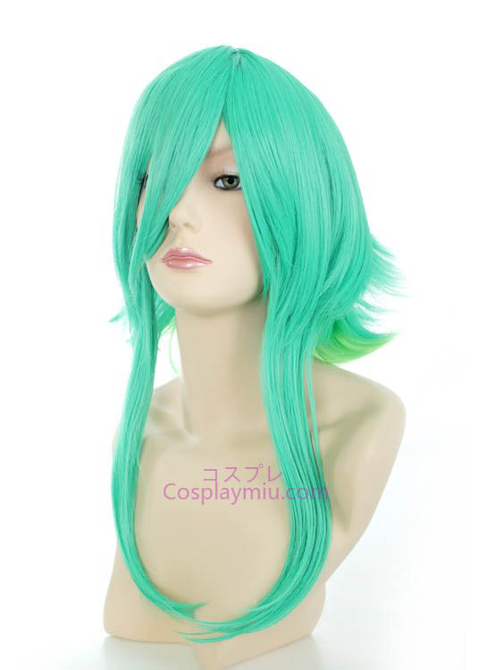 Vocaloid Gumi Cosplay peluca larga verde